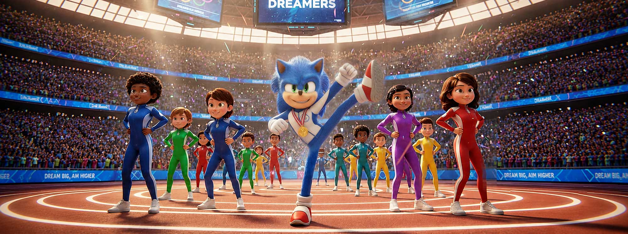 Sonic et Mario aux jeux olympiques