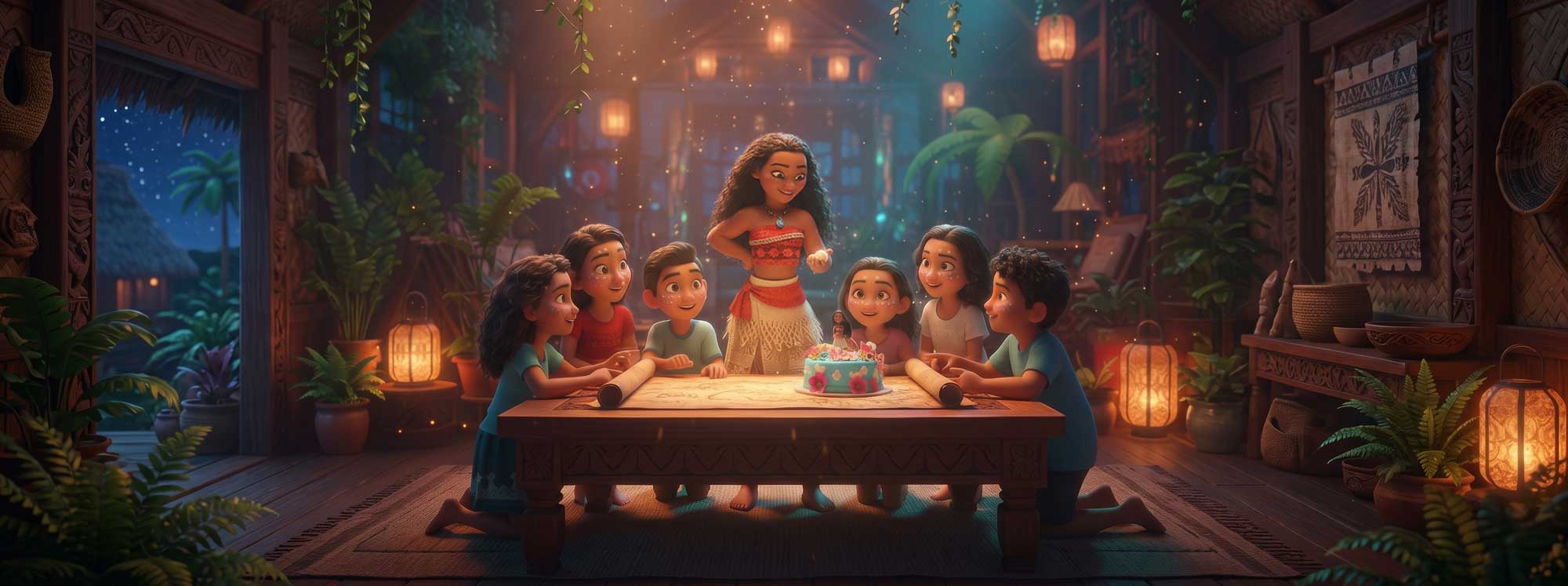 A la recherche du coeur de Tefiti de Vaïana
