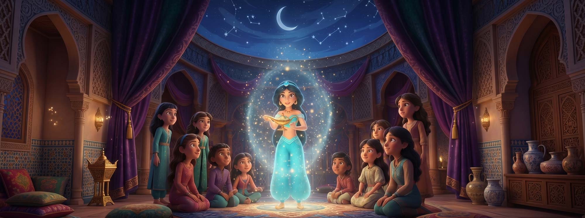 La lampe d'Aladdin